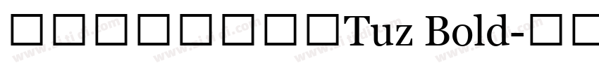 维吾尔文正文黑体Tuz Bold字体转换